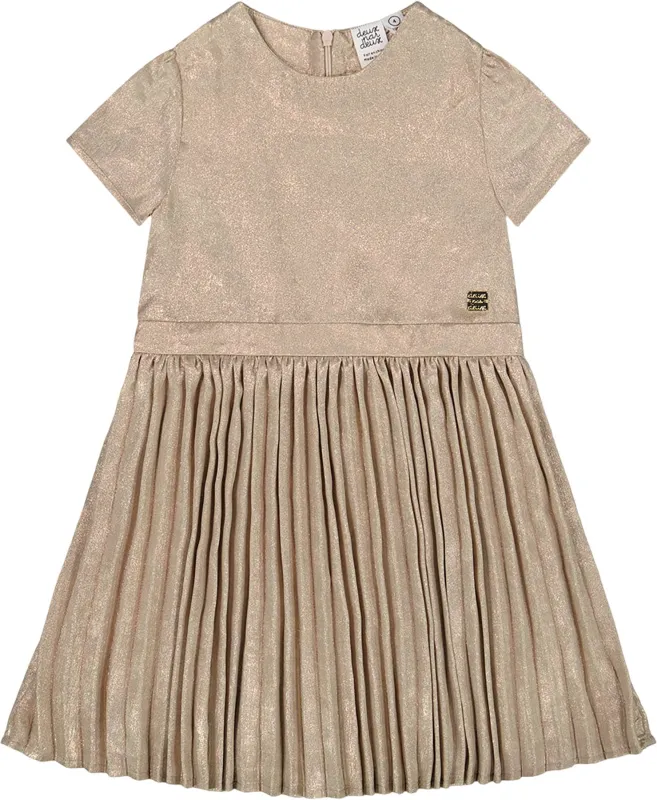 Short Sleeve Dress with Pleated Skirt - Big Girl|-|Robe à manches courtes et jupe plissée - Grande fille sold by Altitude Sports