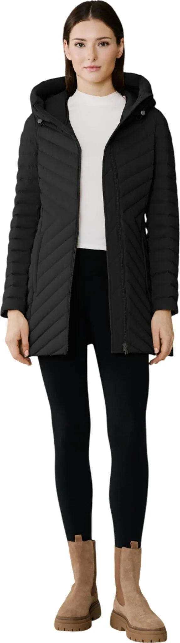 Estelle Stretch Down Belted Coat - Women's|-|Manteau extensible en duvet avec ceinture Estelle - Femme sold by Altitude Sports product image thumbnail 2