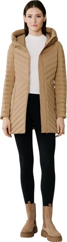 Estelle Stretch Down Belted Coat - Women's|-|Manteau extensible en duvet avec ceinture Estelle - Femme sold by Altitude Sports