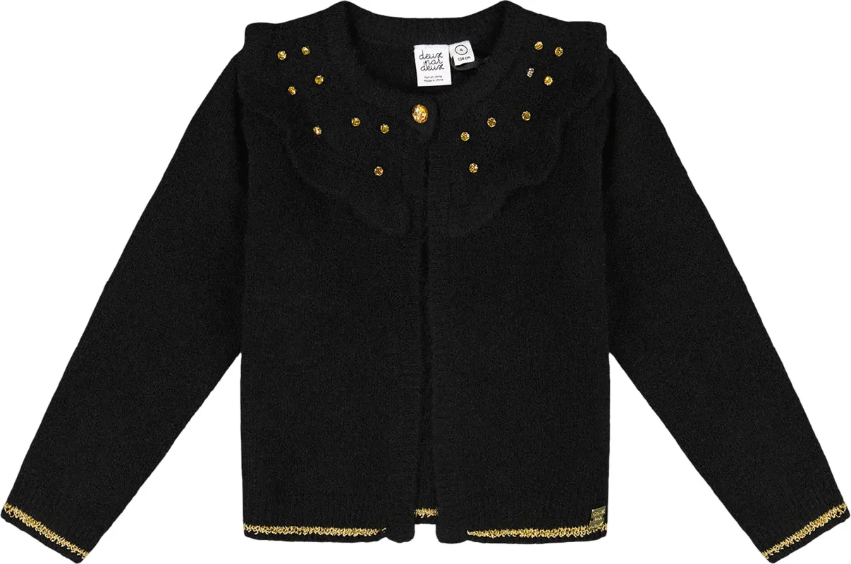 Knitted Cardigan with Rhinestones - Big Girl|-|Cardigan en tricot avec strass - Grande fille sold by Altitude Sports