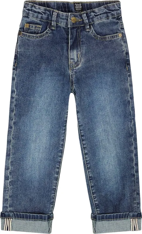 Stretch Jeans with Rolled Cuffs - Little Boy|-|Jean extensible cheville à revers - Petit garçon sold by Altitude Sports