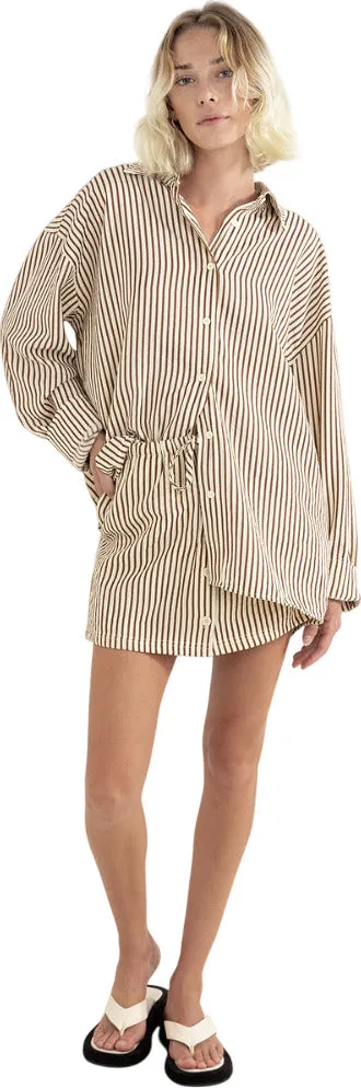 Cove Stripe Oversized Long Sleeve Shirt - Women's|-|Chemise surdimensionnée à manches longues Cove Stripe - Femme sold by Altitude Sports product image thumbnail 4
