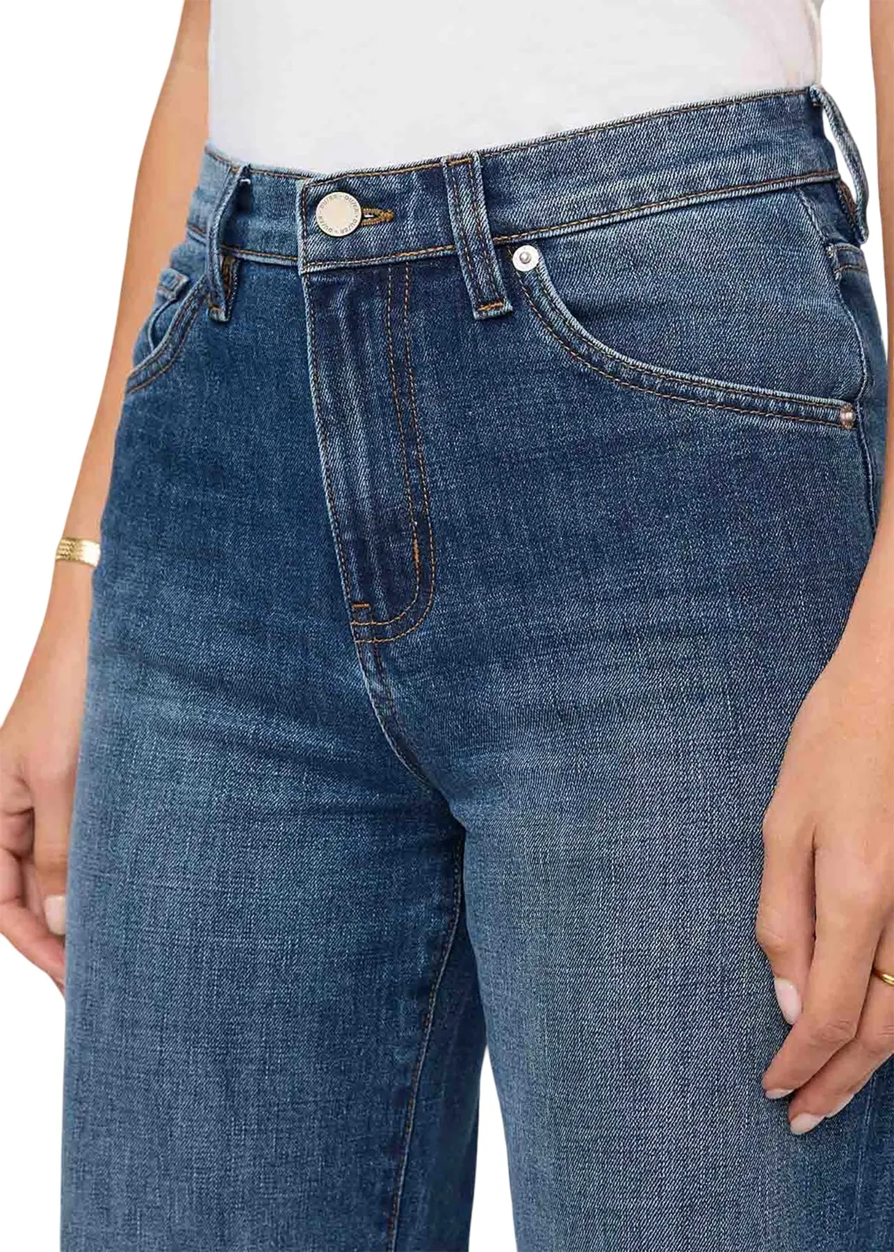 Midweight Denim High Rise Wide Leg Jeans - Women's|-|Jean évasé à taille haute en denim intermédiaire - Femme sold by Altitude Sports product image thumbnail 5