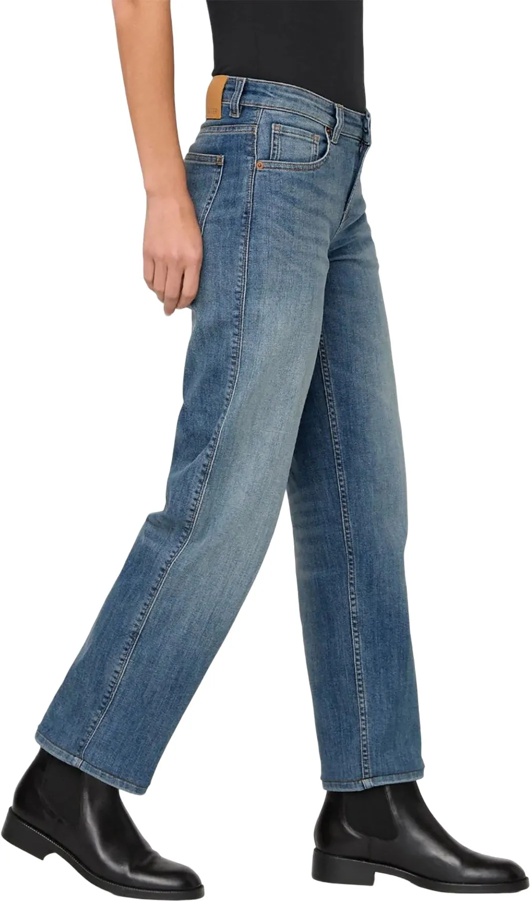Performance Denim Mid Rise Straight Jeans - Women's|-|Jean droit à taille mi-haute Performance Denim - Femme sold by Altitude Sports product image thumbnail 5