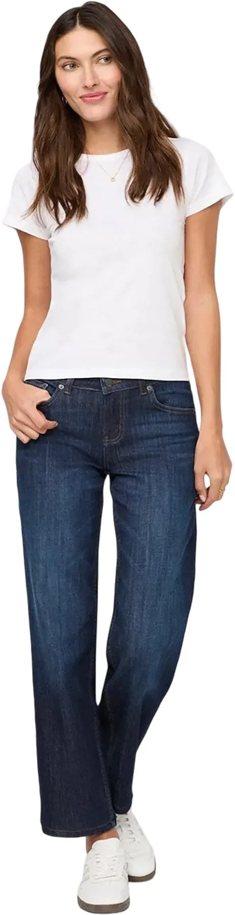 Performance Denim Mid Rise Straight Jeans - Women's|-|Jean droit à taille mi-haute Performance Denim - Femme sold by Altitude Sports product image thumbnail 4