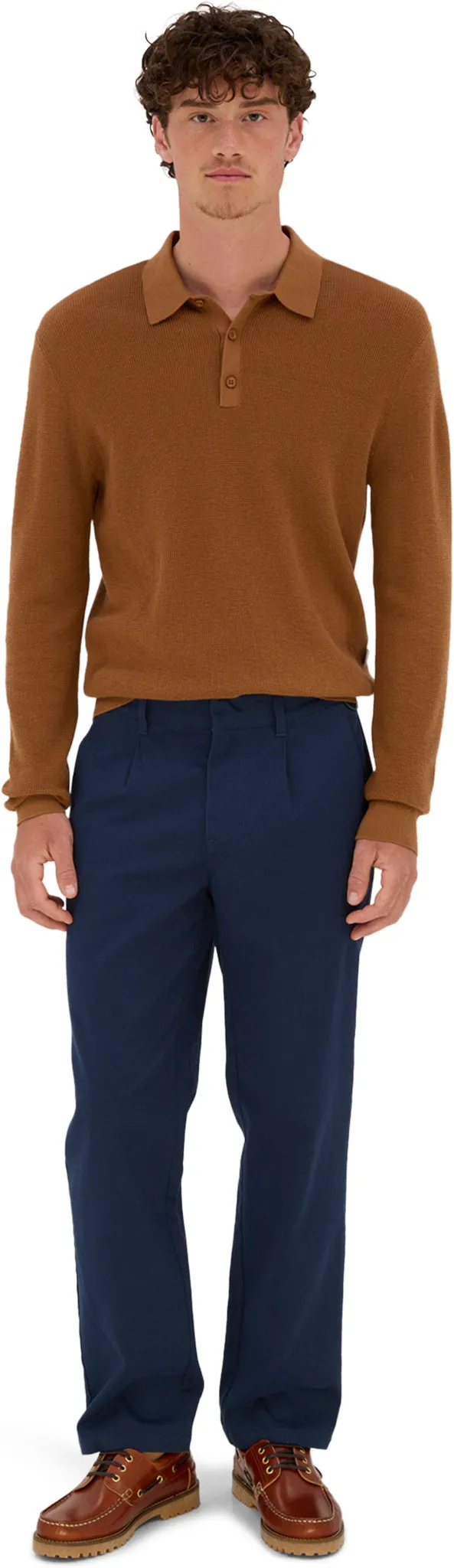 Kreuzberg Sweater Knit Long-Sleeve Polo - Men's|-|Polo à manches longues en tricot Kreuzberg - Homme sold by Altitude Sports product image thumbnail 5