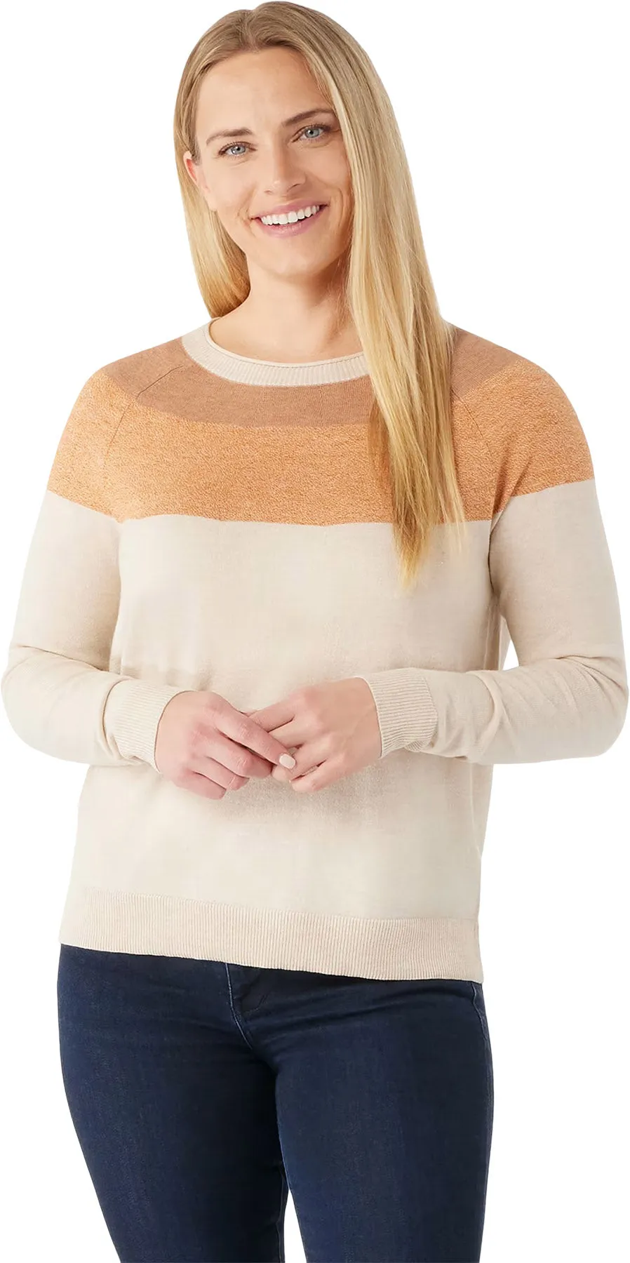 Edgewood Colorblock Crew Neck Sweater - Women's|-|Chandail à col rond et couleurs contrastantes Edgewood - Femme sold by Altitude Sports product image thumbnail 3