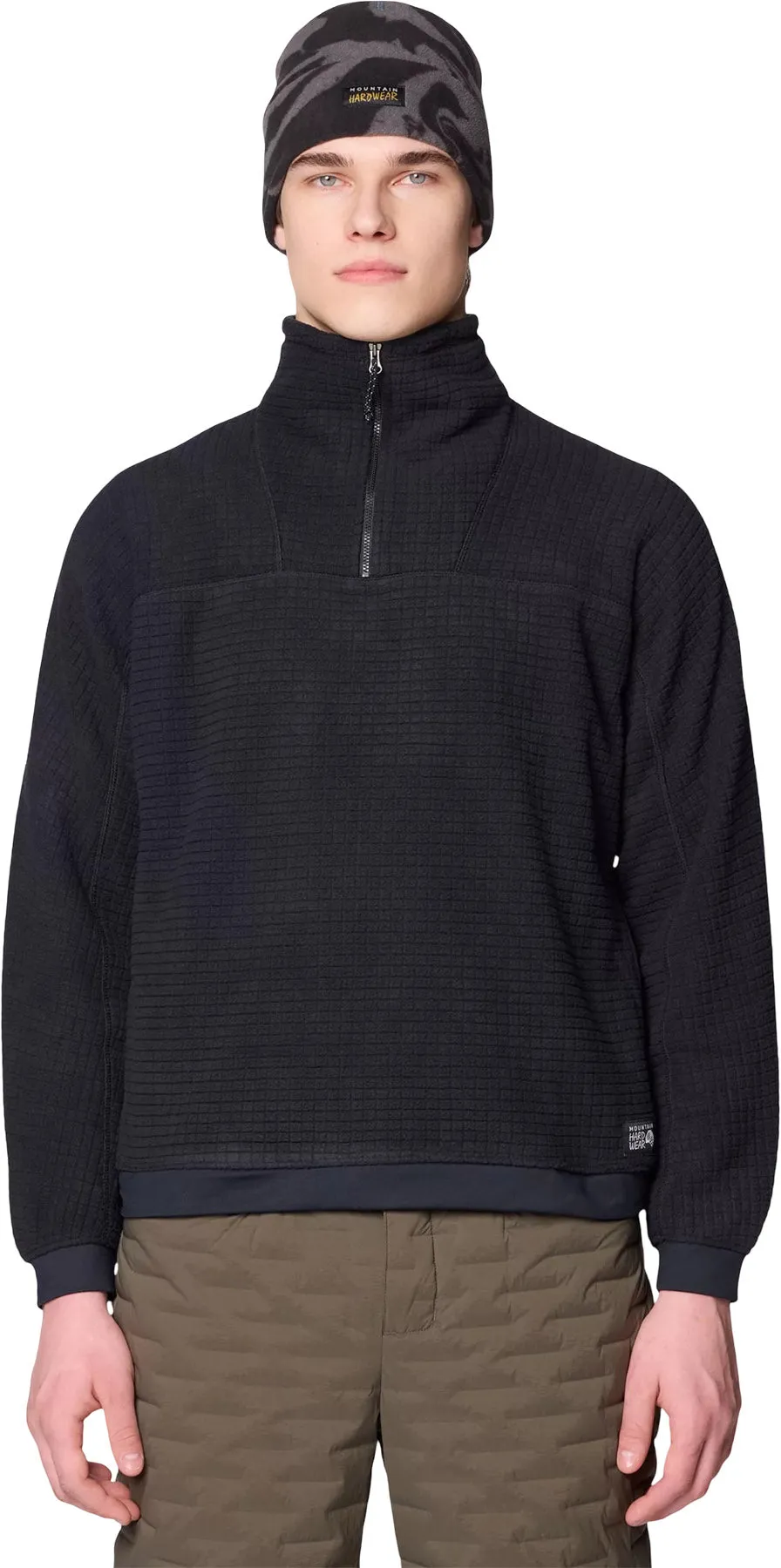 Summit Grid Big Grid Half Zip Fleece Pullover - Men's|-|Chandail en molleton à demi-glissière Summit Grid Big Grid - Homme sold by Altitude Sports