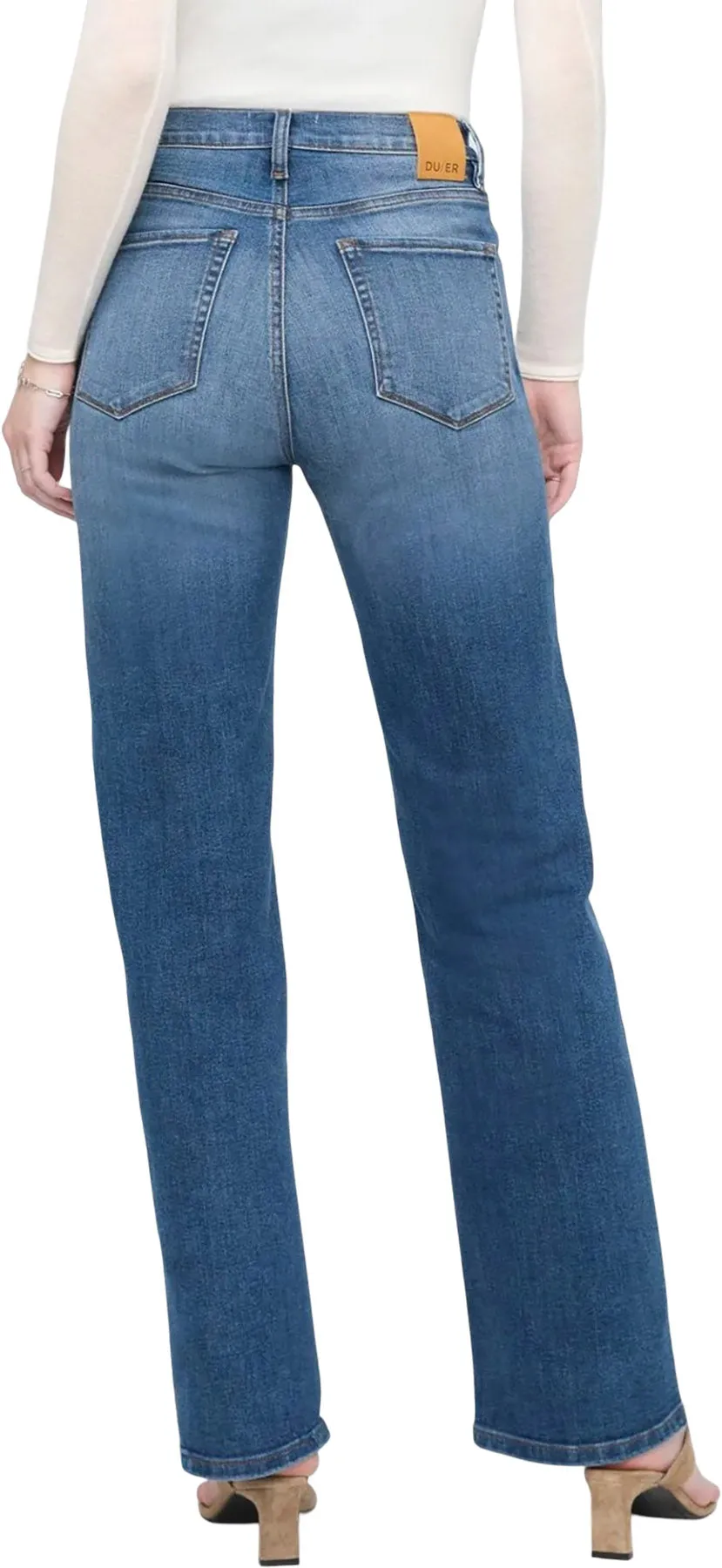 Performance Denim+ High Rise Straight Jeans - Women's|-|Jean droit taille haute Performance Denim+ - Femme sold by Altitude Sports product image thumbnail 2