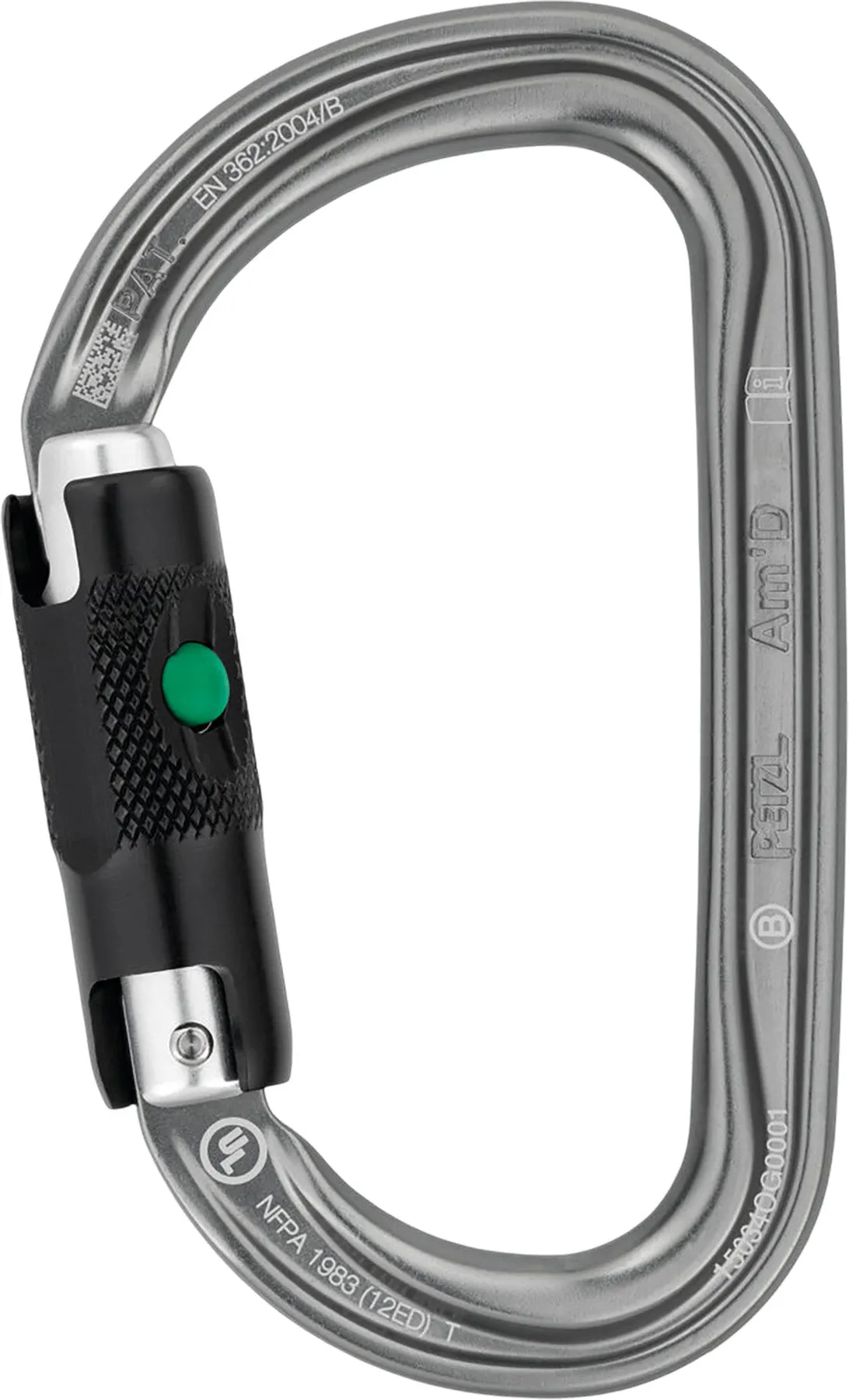 Am'D Asymmetrical Aluminum Carabiner|-|Mousqueton asymétrique en aluminium Am'D sold by Altitude Sports