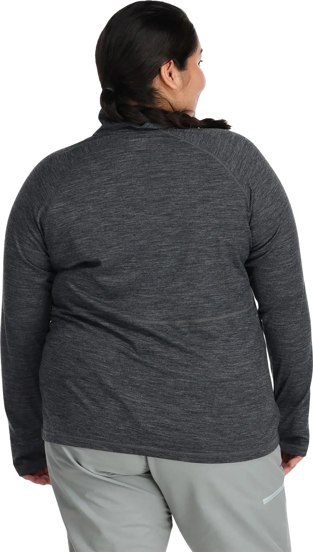 Alpine Onset Merino 150 Plus Size Half Zip Pullover - Women's|-|Chandail à demi-glissière Alpine Onset Merino 150 - Grande taille - Femme sold by Altitude Sports product image thumbnail 2