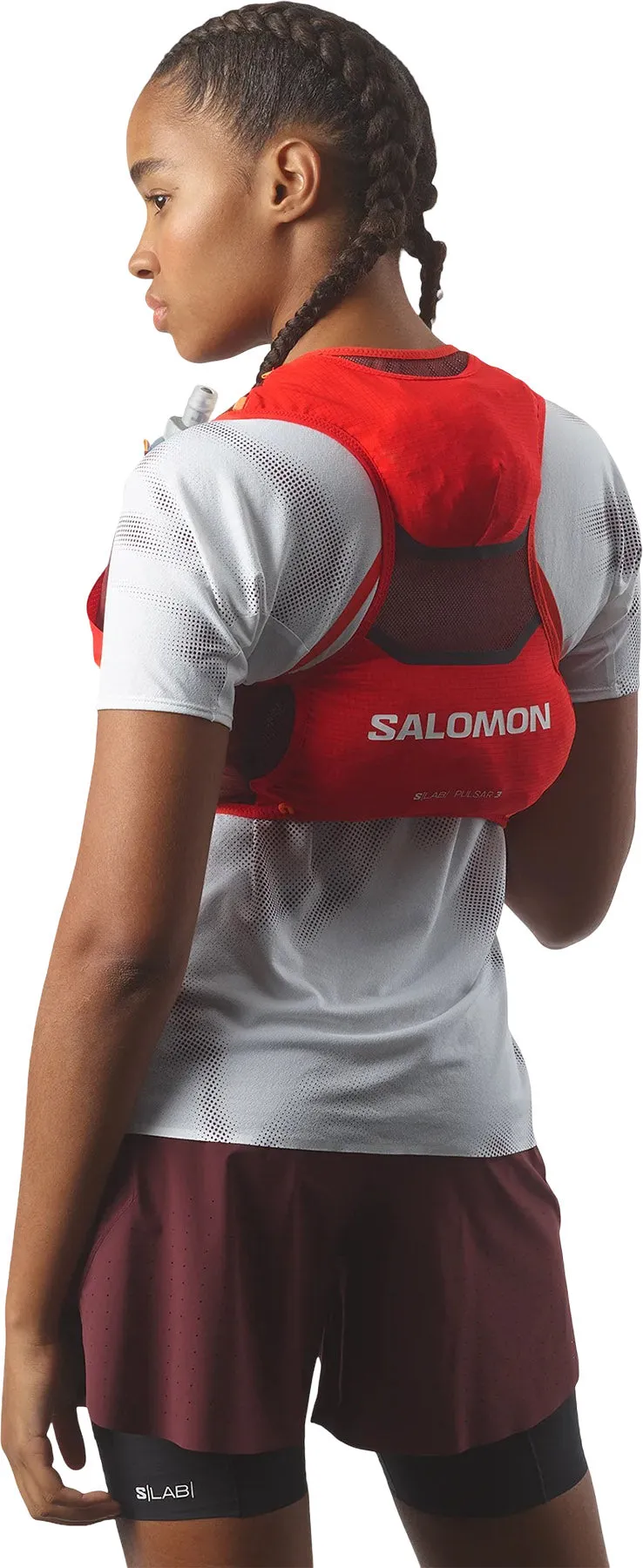 S/Lab Pulsar Running Vest with Flasks 3L |-|Veste d’hydratation avec flasques S/Lab Pulsar 3L sold by Altitude Sports product image thumbnail 3