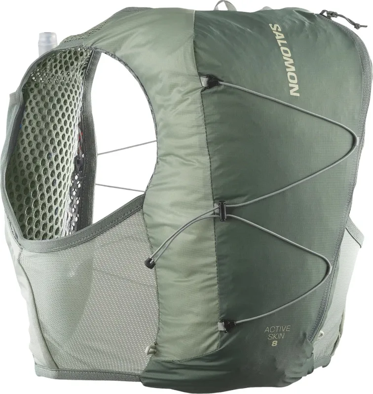 Active Skin Running Vest with Flasks 8L|-|Veste d'hydratation de course avec flasques Active Skin 8L sold by Altitude Sports