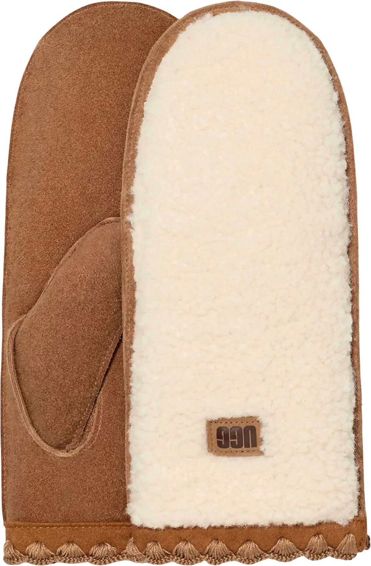 UGGfluff Scalloped Mittens - Women's|-|Mitaines à bords festonnés UGGfluff - Femme sold by Altitude Sports product image thumbnail 2