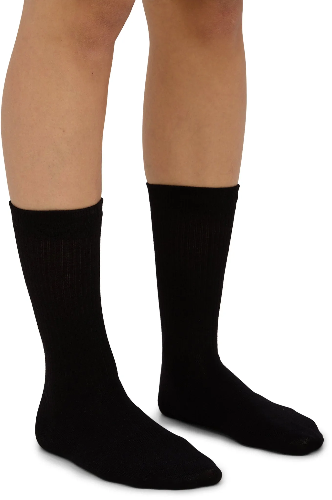 Leme Merino Rib Crew Socks - 2-Pack- Unisex|-|Chaussettes mi-mollet en mérinos Leme - Lot de 2 - Unisexe sold by Altitude Sports product image thumbnail 2