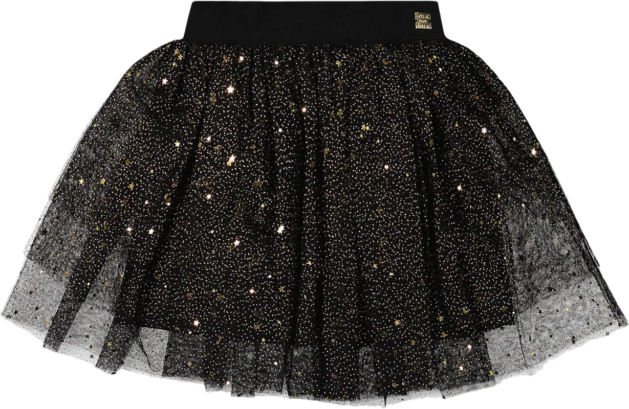 Multi Layer Glittering Mesh Skirt - Little Girl|-|Jupe en mesh scintillante - Petite fille made by deux par deux