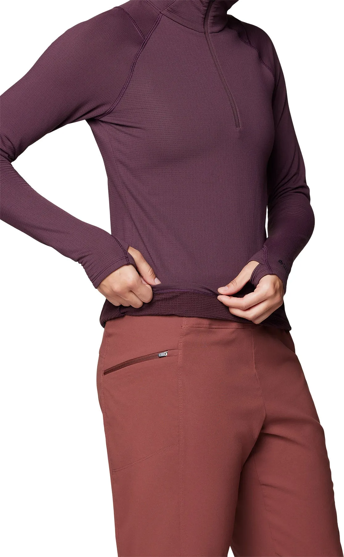 Crater Lake Heavyweight Half Zip Hoody - Women's|-|Chandail à capuchon à demi-glissière épais Crater Lake - Femme sold by Altitude Sports product image thumbnail 5