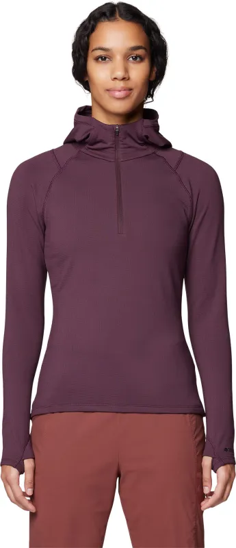 Crater Lake Heavyweight Half Zip Hoody - Women's|-|Chandail à capuchon à demi-glissière épais Crater Lake - Femme sold by Altitude Sports