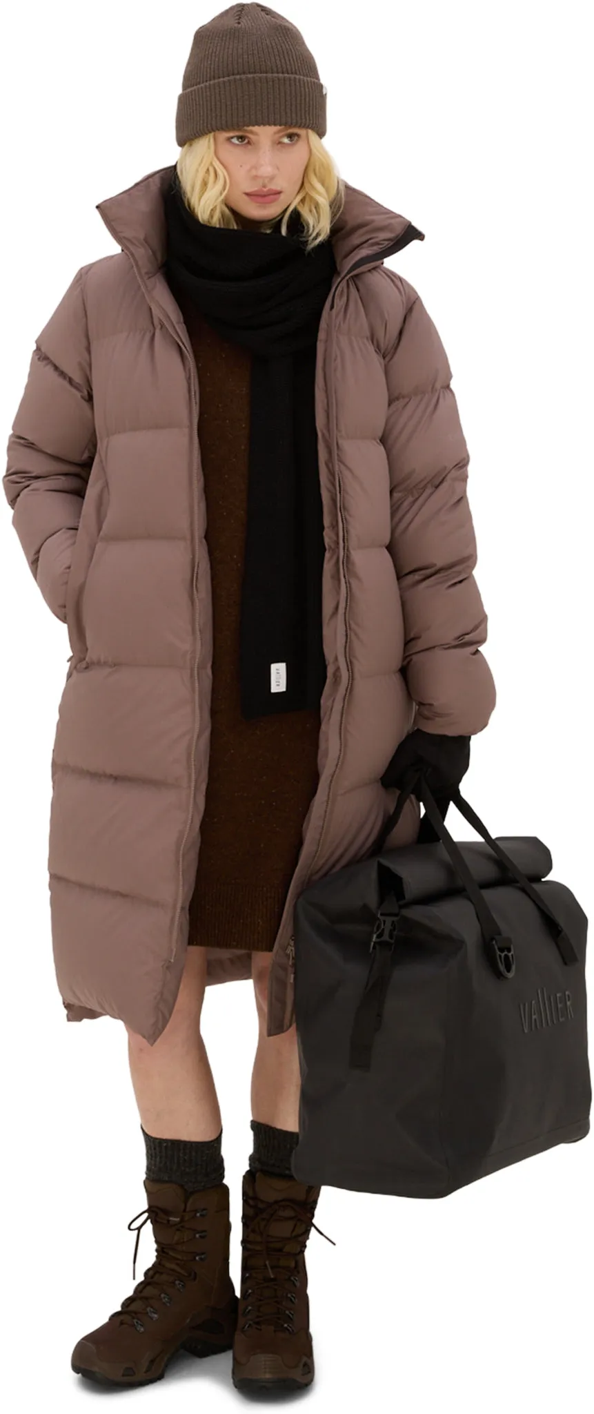 Garbatella Stowable Hood Long Puffer Down Jacket - Women's|-|Manteau long à capuchon compressible en duvet Garbatella - Femme sold by Altitude Sports product image thumbnail 2