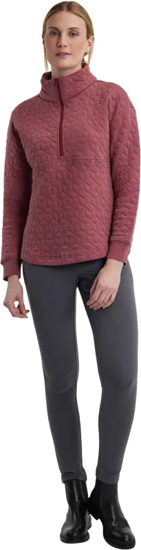 Freya 1/2 Zip Long Quilted Sweater - Women's|-|Chandail Matelassé 1/2 Zip Freya - Femme sold by Altitude Sports