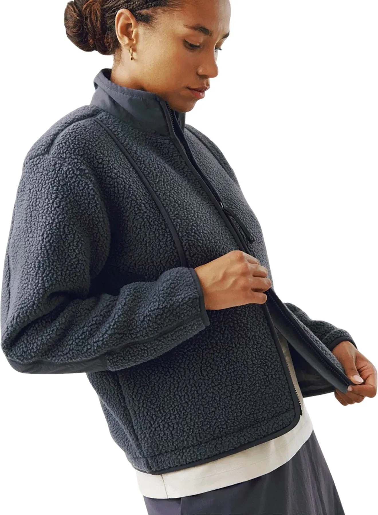 Off-Race Pile Fleece Jacket - Women's|-|Manteau en polaire à poil long Off-Race - Femme sold by Altitude Sports product image thumbnail 4