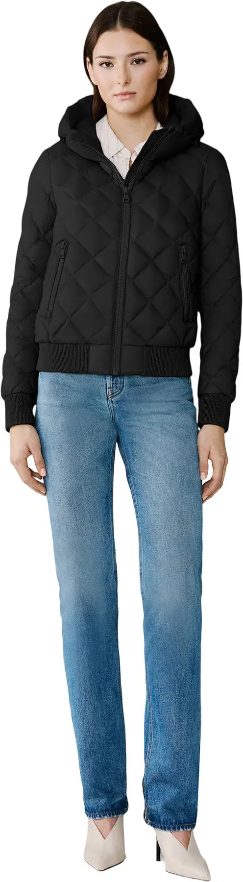 Senna-U Down Bomber Jacket - Women's|-|Blouson aviateur en duvet Senna-U - Femme sold by Altitude Sports product image thumbnail 3