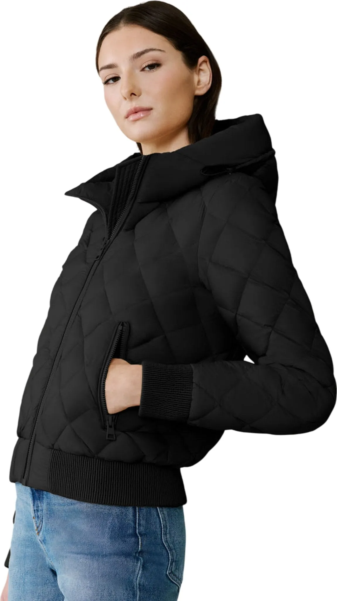 Senna-U Down Bomber Jacket - Women's|-|Blouson aviateur en duvet Senna-U - Femme sold by Altitude Sports product image thumbnail 5