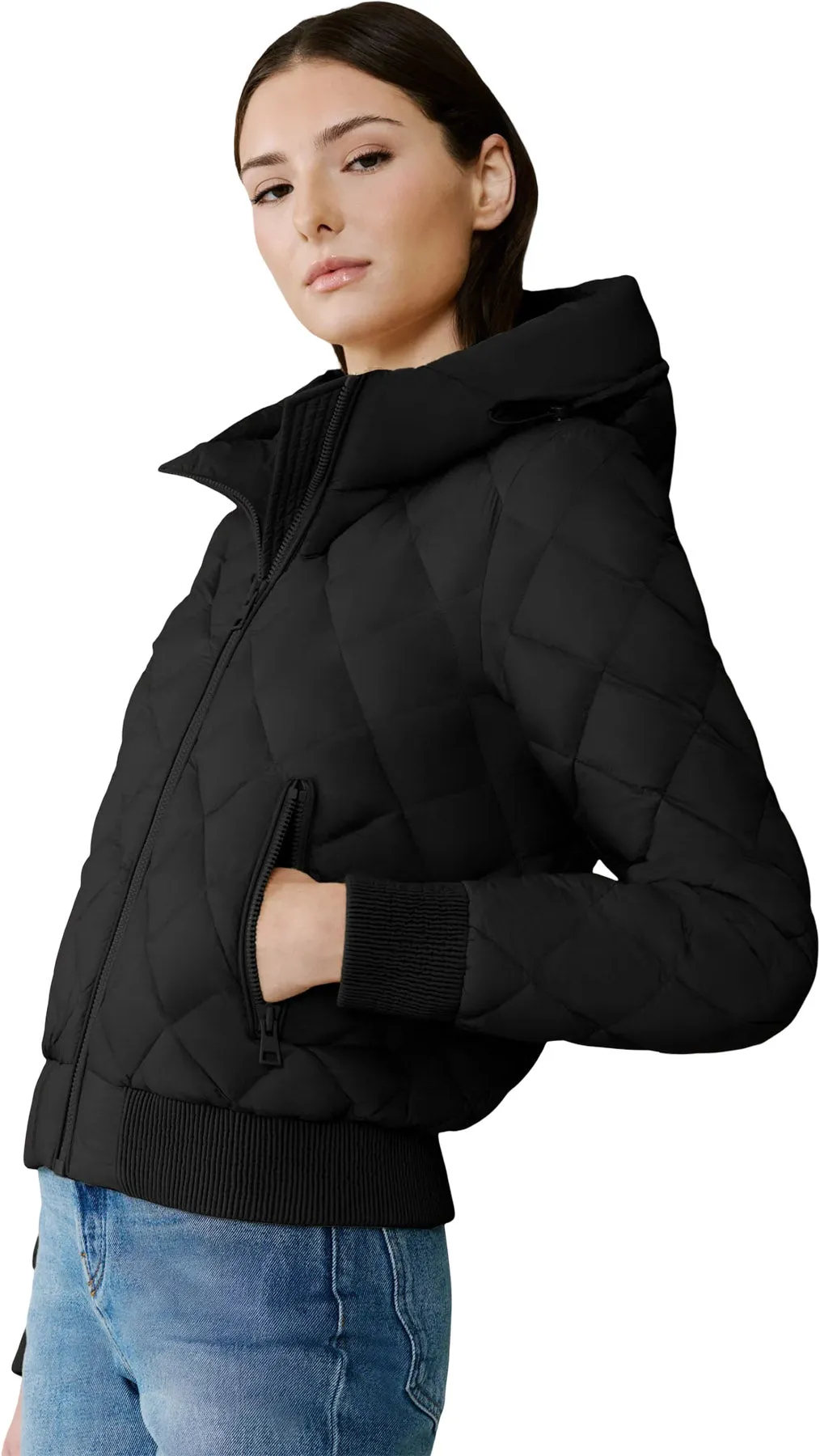 Senna-U Down Bomber Jacket - Women's|-|Blouson aviateur en duvet Senna-U - Femme sold by Altitude Sports product image thumbnail 2