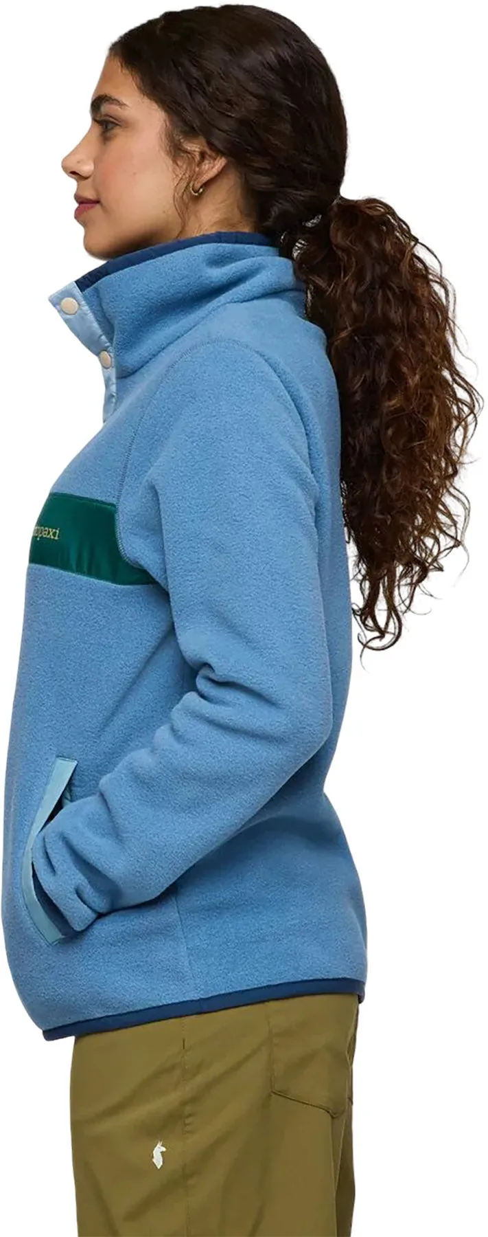 Teca 1/4 Snap Fleece Sweatshirt - Women's|-|Chandail en molleton à col montant 1/4 boutonné Teca - Femme sold by Altitude Sports product image thumbnail 2