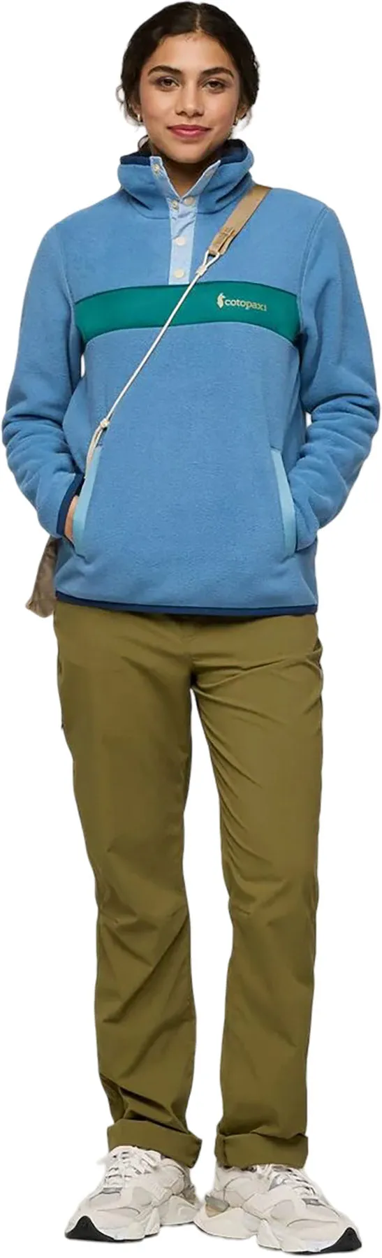 Teca 1/4 Snap Fleece Sweatshirt - Women's|-|Chandail en molleton à col montant 1/4 boutonné Teca - Femme sold by Altitude Sports product image thumbnail 3