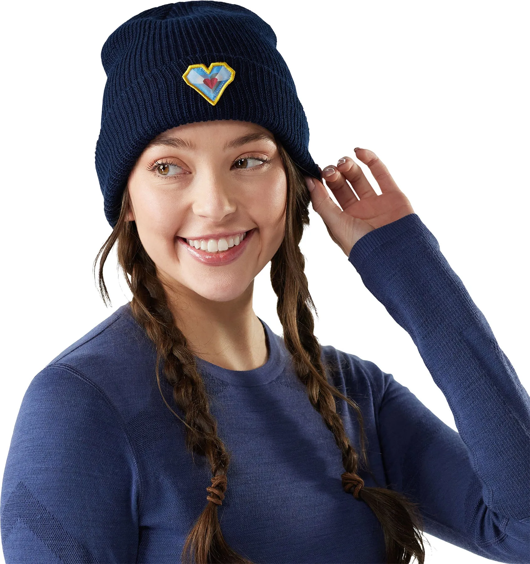 Geo Peaks Patch Beanie - Unisex|-|Tuque Geo Peaks Patch - Unisexe sold by Altitude Sports product image thumbnail 2