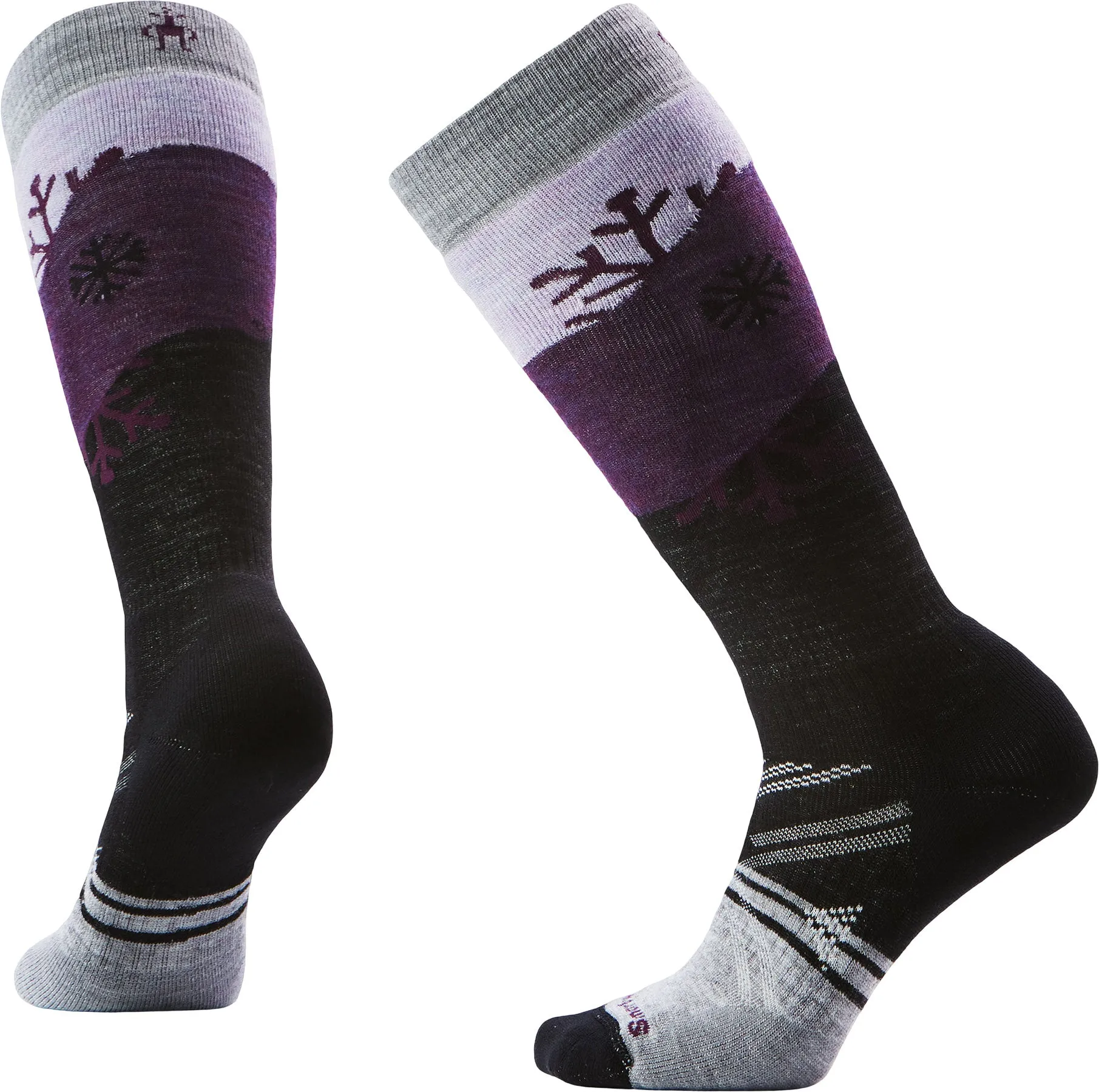 Ski Snowpocalypse Pattern OTC Socks - Women's|-|Chaussettes de ski haute Snowpocalypse - Femme sold by Altitude Sports product image thumbnail 5