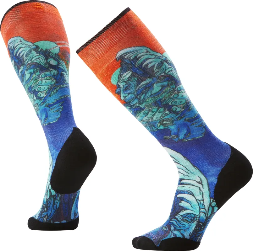 Ski Winter Haze Print Over The Calf Socks - Men's|-|Chaussettes de ski sous-genou à imprimé Winter Haze - Homme sold by Altitude Sports