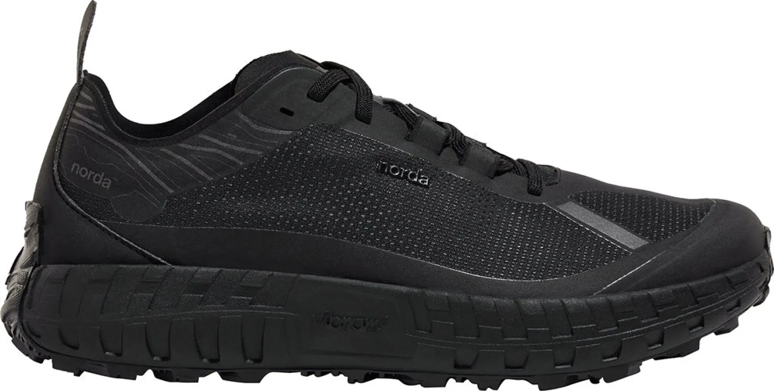 001 Stealth Black Seamless Trail Running Shoes - Women's|-|Souliers de course sur sentier sans couture 001 Stealth Black - Femme sold by Altitude Sports
