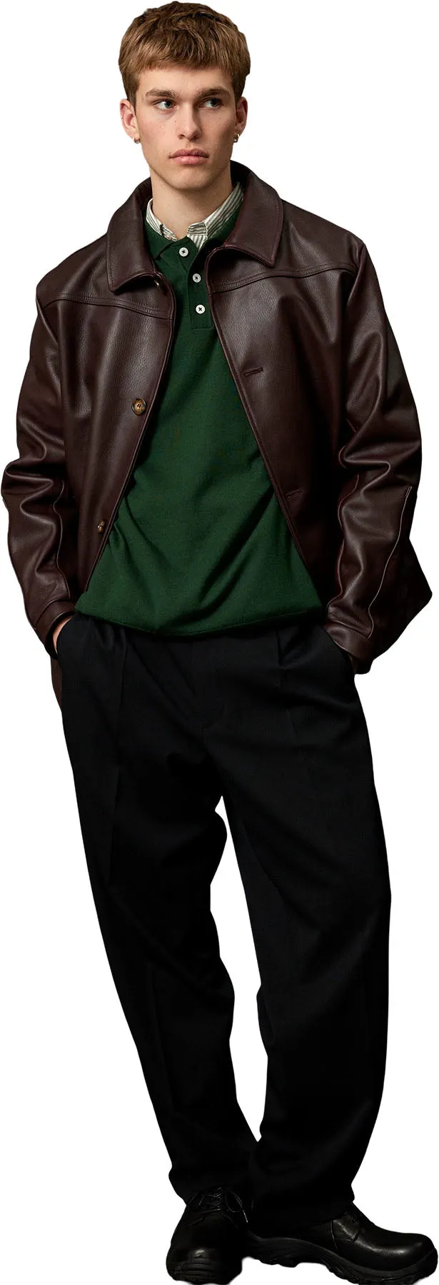 Base Merino Knit Polo - Men's|-|Polo en tricot de laine mérinos Base - Homme sold by Altitude Sports product image thumbnail 3