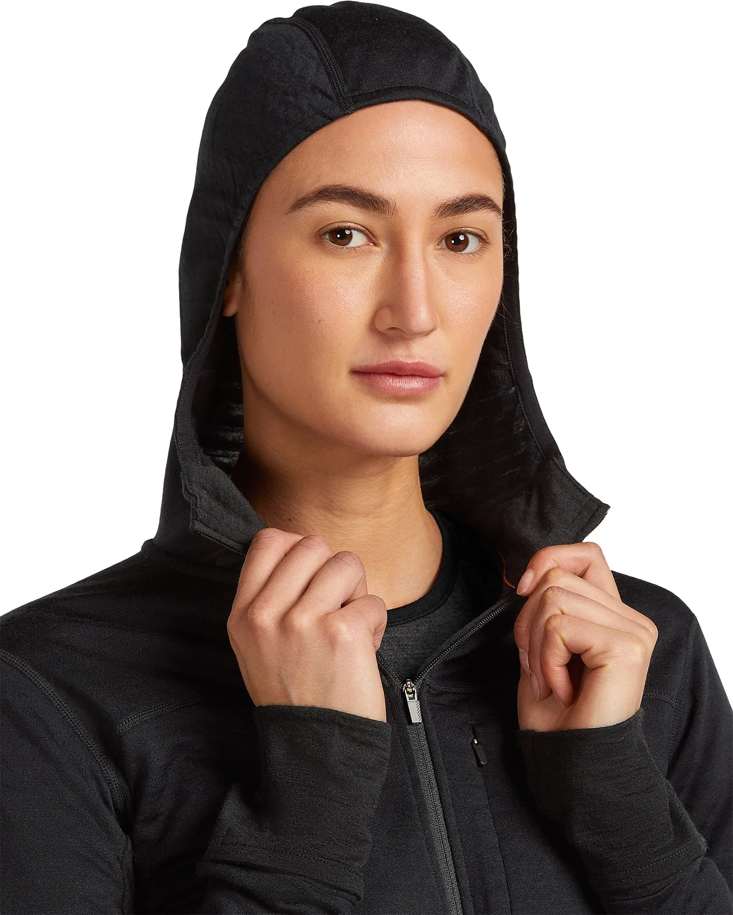 300 RealFleece Descender Merino Blend Long Sleeve Zip Hoodie - Women's|-|Chandail à capuchon zippé à manches longues en mélange de mérinos 300 RealFleece Descender - Femme sold by Altitude Sports product image thumbnail 4