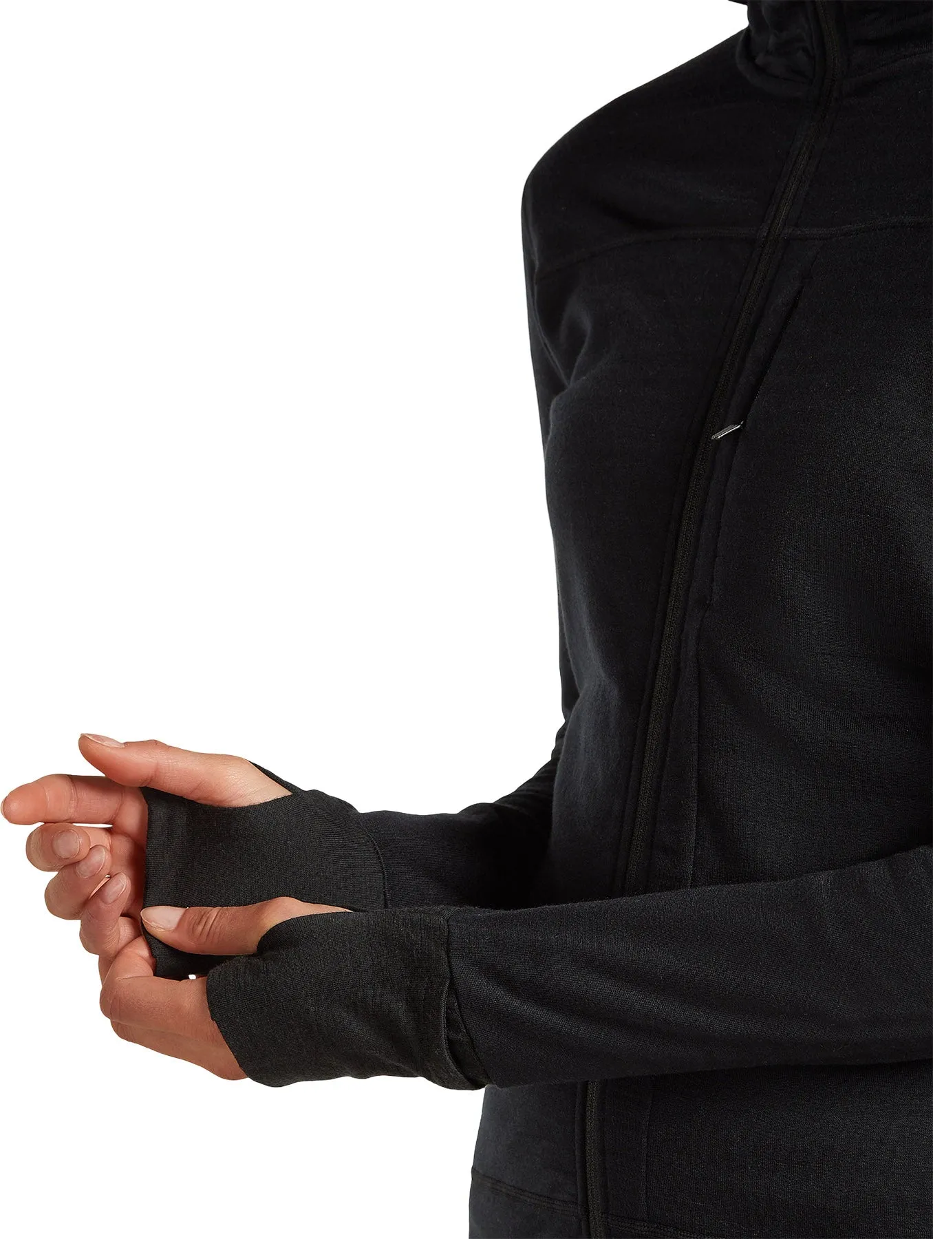 300 RealFleece Descender Merino Blend Long Sleeve Zip Hoodie - Women's|-|Chandail à capuchon zippé à manches longues en mélange de mérinos 300 RealFleece Descender - Femme sold by Altitude Sports product image thumbnail 2