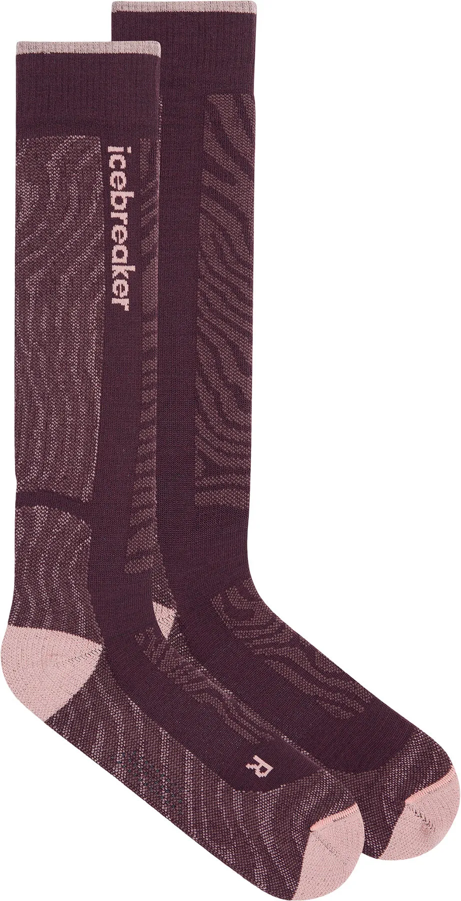Ski+ Mountain Contour Merino Blend Medium Over The Calf Socks - Women's|-|Chaussettes sous-genou en mélange de mérinos Ski+ Medium Mountain Contour - Femme sold by Altitude Sports product image thumbnail 5