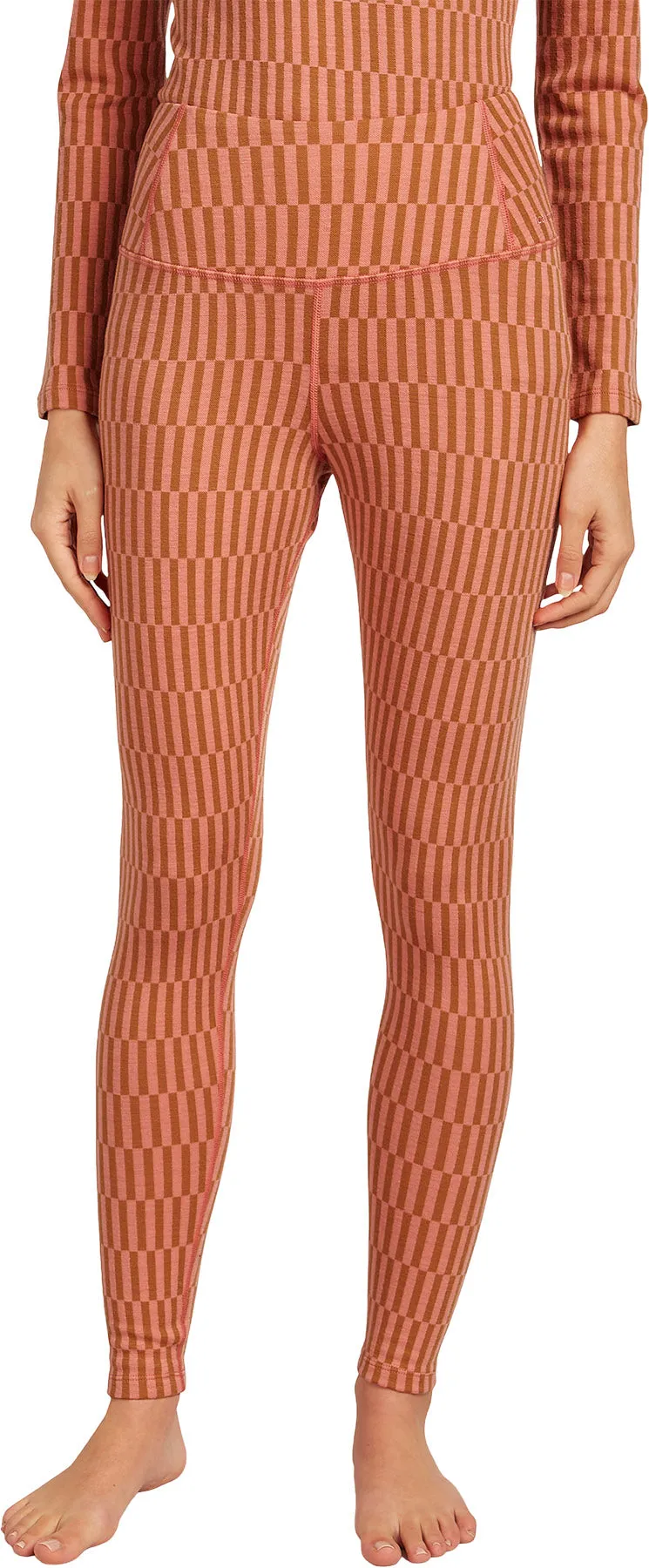 Merino 260 Tech Vertex Snow Grid High Rise Thermal Leggings - Women's|-|Legging thermique taille haute en mérinos 260 Tech Vertex Snow Grid - Femme sold by Altitude Sports product image thumbnail 5