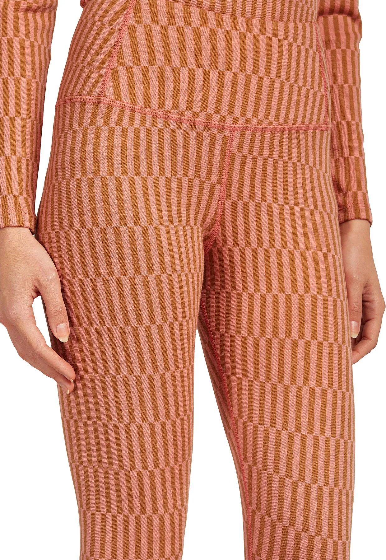 Merino 260 Tech Vertex Snow Grid High Rise Thermal Leggings - Women's|-|Legging thermique taille haute en mérinos 260 Tech Vertex Snow Grid - Femme sold by Altitude Sports product image thumbnail 4