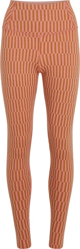 Merino 260 Tech Vertex Snow Grid High Rise Thermal Leggings - Women's|-|Legging thermique taille haute en mérinos 260 Tech Vertex Snow Grid - Femme sold by Altitude Sports