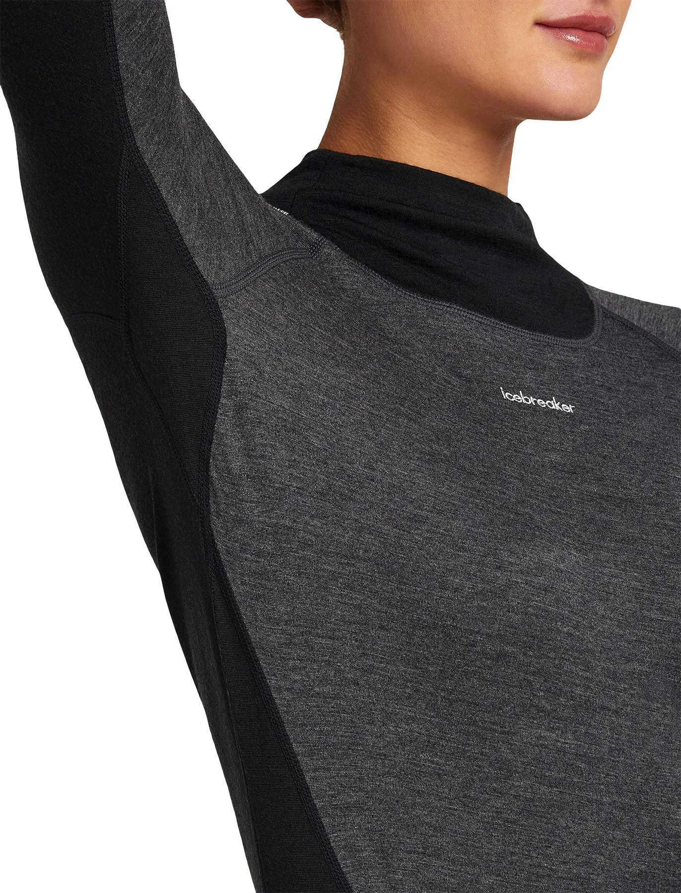 Merino 200 Oasis+ Long Sleeve High Neck Thermal Top - Women's|-|Haut thermique à manches longues et col montant en mérinos 200 Oasis+ - Femme sold by Altitude Sports product image thumbnail 2