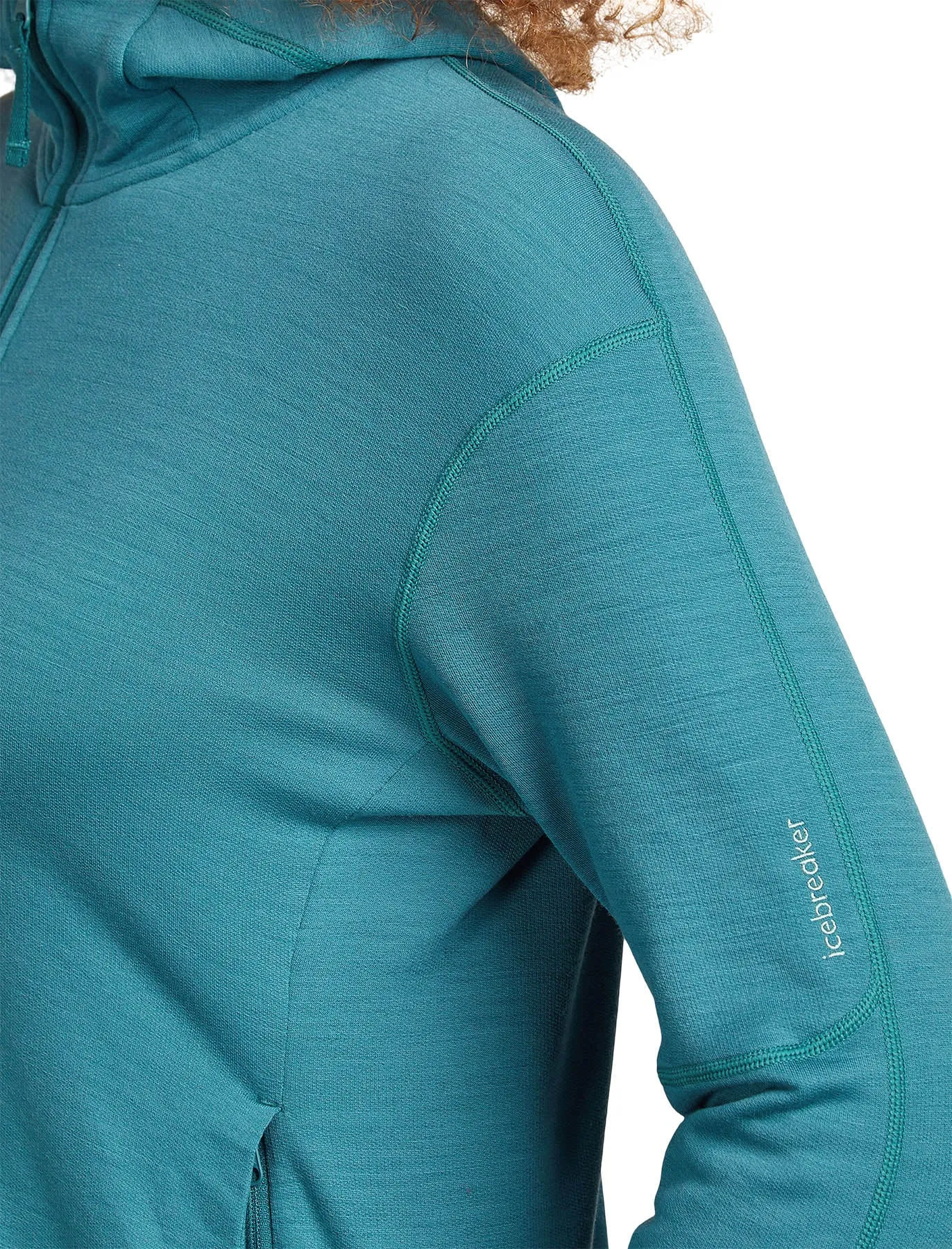 Merino 360 RealFleece Elemental Long Sleeve Zip Hoodie - Women's|-|Chandail à capuchon avec glissière à manches longues en mérinos 360 RealFleece Elemental - Femme sold by Altitude Sports product image thumbnail 2