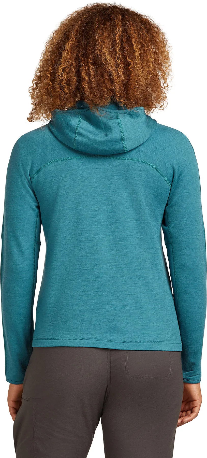 Merino 360 RealFleece Elemental Long Sleeve Zip Hoodie - Women's|-|Chandail à capuchon avec glissière à manches longues en mérinos 360 RealFleece Elemental - Femme sold by Altitude Sports product image thumbnail 3