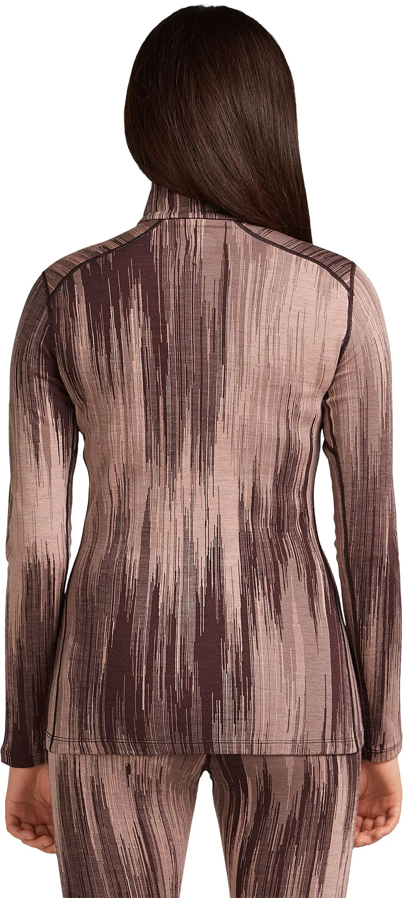 Merino 260 Tech Vertex Peak Long Sleeve Half Zip Thermal Top - Women's|-|Haut thermique à demi-glissière à manches longues en mérinos 260 Tech Vertex Peak - Femme sold by Altitude Sports product image thumbnail 5