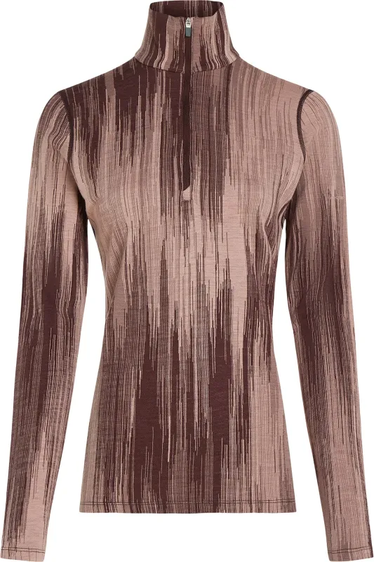 Merino 260 Tech Vertex Peak Long Sleeve Half Zip Thermal Top - Women's|-|Haut thermique à demi-glissière à manches longues en mérinos 260 Tech Vertex Peak - Femme sold by Altitude Sports