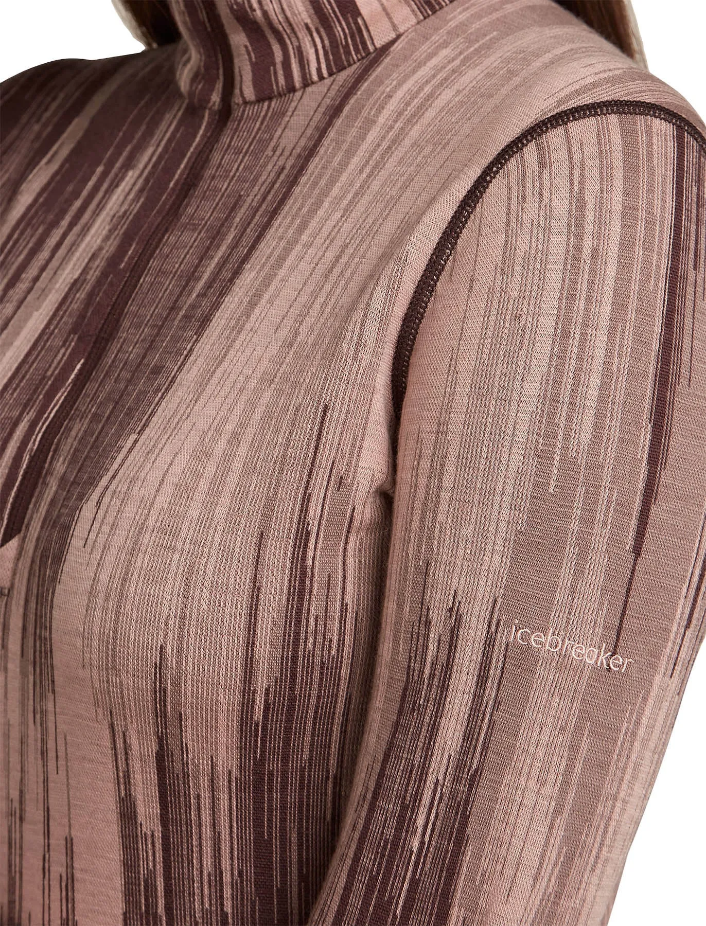 Merino 260 Tech Vertex Peak Long Sleeve Half Zip Thermal Top - Women's|-|Haut thermique à demi-glissière à manches longues en mérinos 260 Tech Vertex Peak - Femme sold by Altitude Sports product image thumbnail 2