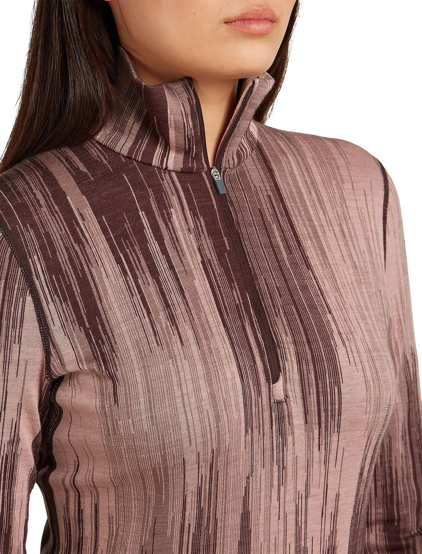 Merino 260 Tech Vertex Peak Long Sleeve Half Zip Thermal Top - Women's|-|Haut thermique à demi-glissière à manches longues en mérinos 260 Tech Vertex Peak - Femme sold by Altitude Sports product image thumbnail 3