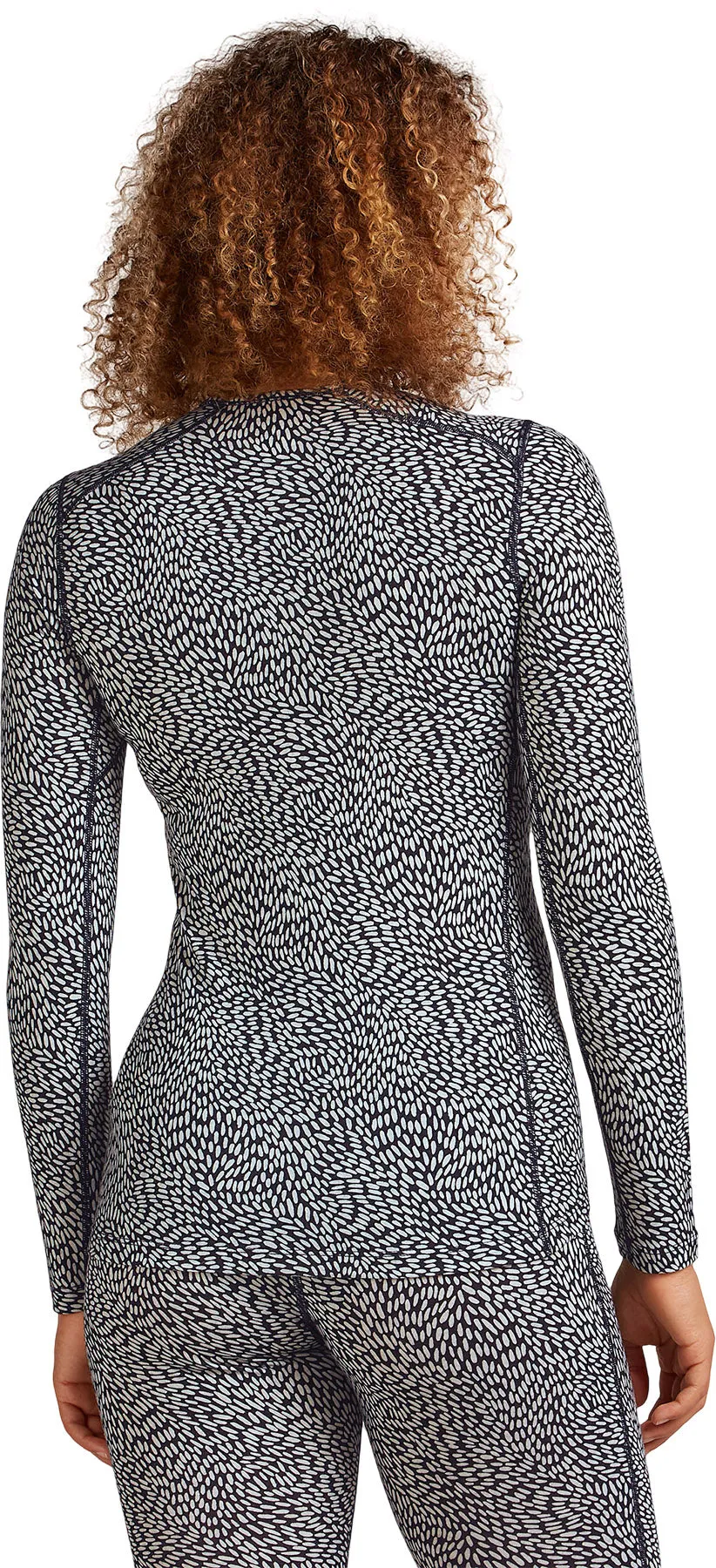 Merino 200 Oasis Flock Forms Long Sleeve Crew Neck Thermal Top - Women's|-|Haut thermique à manches longues et col rond en mérinos 200 Oasis Flock Forms - Femme sold by Altitude Sports product image thumbnail 5