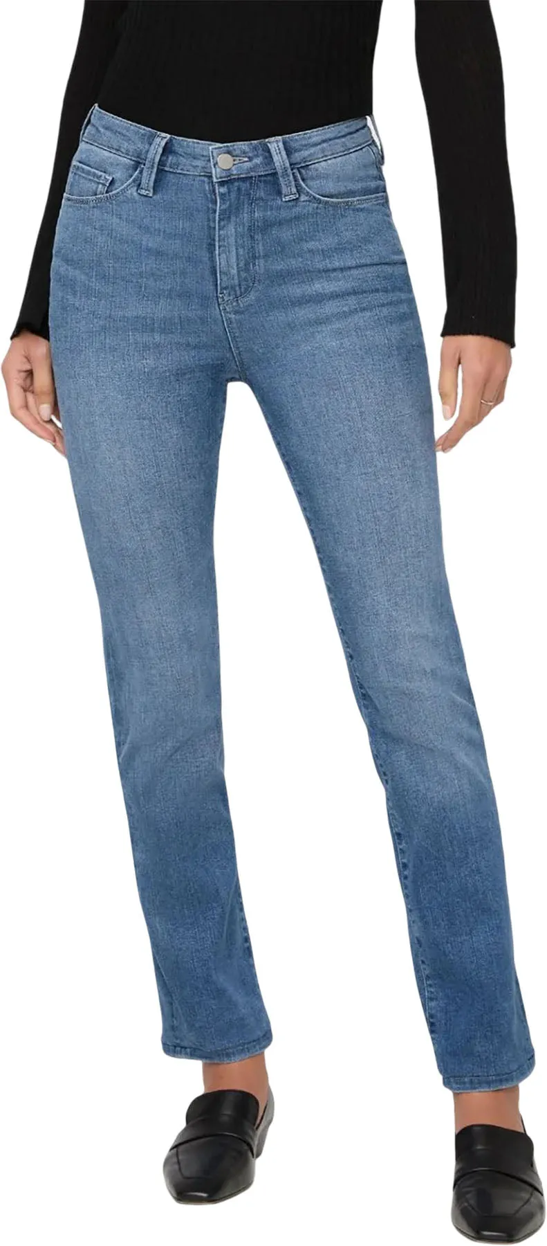 No Sweat Denim High Rise Slim Straight Jeans - Women's|-|Jean droit slim taille haute No Sweat Denim - Femme sold by Altitude Sports